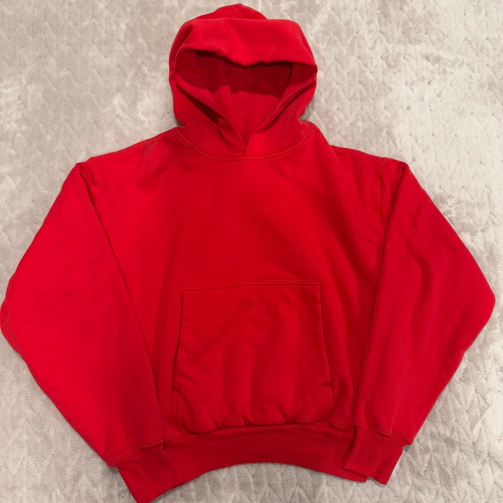 Yeezy Gap Double Layered Hoodie Red Sz Small